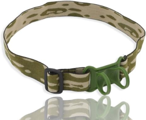 Jwthee Cinghia per lampada frontale, cinghia elastica per lampada frontale Supporto per lampada frontale di ricambio Fascia regolabile per guida all'aperto per torce da 22 a 32 mm di