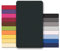 CelinaTex Jersey Topper Spannbettlaken Lucina 140x200-160x200cm schwarz 100% Baumwolle gekämmt bis 12cm Matratzenhöhe Spannbettbezug, Leintuch, Bettlaken, elastisch, Strech, Oeko-Tex