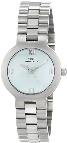 Sandoz Reloj Análogo clásico para Mujer de Cuarzo con Correa en Acero Inoxidable 81216-0855