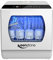 Countertop Dishwasher, Keenstone Portable Dishwasher Countertop with 5 Washing Programs, 360-Degree Dual Spray, Mini Dishwasher for Apartment, Dorm, White
