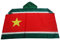 AZ FLAG Drapeau Guadeloupe indépendant 150x90 cm - Cape Drapeau Guadeloupéen Indépendantiste 100% Polyester avec Manches Intégrées - Body Flag 80g