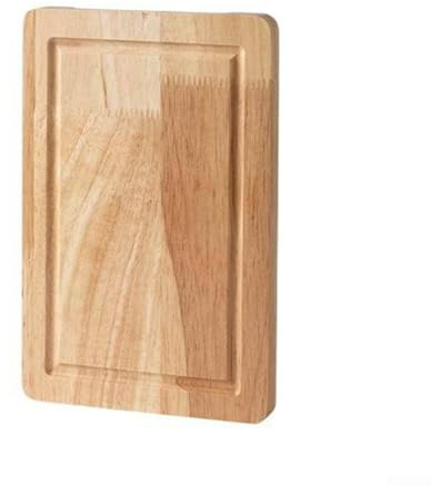 HEBEOT Schneidebrett Aus Holz Eiche Schneidebrett Set Haushalt Schneidebrett Küche Obst Pizzabrett Massivholz Holzbrett Küche Schneidebrett-Set Vielseitige Küchenwerkzeuge(klein)