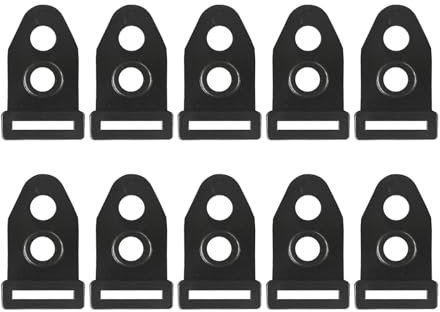 HNsdsvcd 10pcs Camping Zeltzubehör Zelt Nägel Stangen Stangen Füße Klemme Feld Accessorie Für Baldachin Tarps Markisen Sicherheitsschnalle