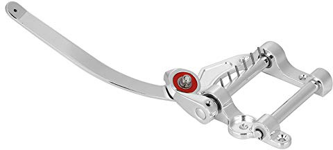 ZAICOLER Högkvalitativ Gitarr Vibrato Tremolo Bekvämt Handtag Bra Ersättning för SG Jazzgitarrer (Silver)