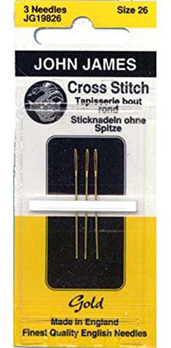 Gold Tapestry Hand Needles-Size 28 3/Pkg