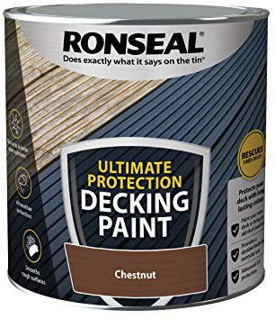 Ronseal ULTIMATE DECKING PAINT CHESTNUT 2.5L