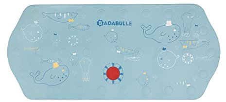 Badabulle Tapis de bain XXL antidérapant avec témoin de température, 91 cm de long