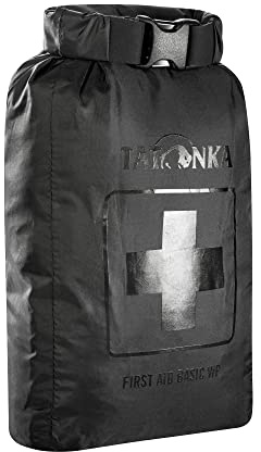 Tatonka Unisex – vuxna FA Basic vattentät första hjälpen set, svart, 20 x 12,5 x 5 cm