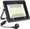 Eleganted Proyector LED 60W, Superhell 10000LM Reflector Con Enchufe 6500K Frío Blanco, IP66 Impermeable Para Hof, Garage, Sportplace