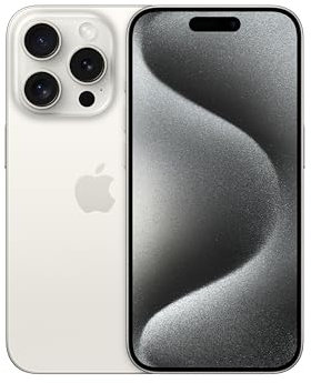 Apple iPhone 15 Pro (256 GB) - Titan Weiß