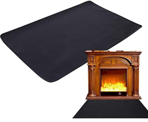 Celuicion Esterilla para hoguera, alfombrilla de suelo para barbacoa y resistente al calor | Base portátil para camping, barbacoa para exterior, suelo, terraza, jardín, hoguera