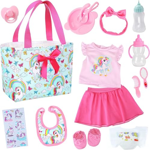 Accessoires pour poupées de bébé, vêtements pour poupées de 14 à 18 Pouces