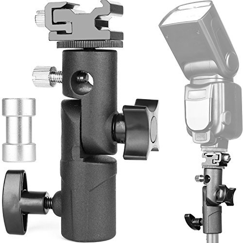 Kamera Blitz Halterung Standfuß Licht Halterung Blitz Adapter Schirmhalterung Blitz Speedlite Halterung Schuhhalter Für Canon Nikon Pentax Olympus Nissin Metz Speedlite Blitzgeräte
