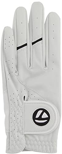 TaylorMade Golf STRATUS TECH GLOVE (WHITE, LEFT HAND, SMALL), WHITE(SMALL, WORN ON LEFT HAND)