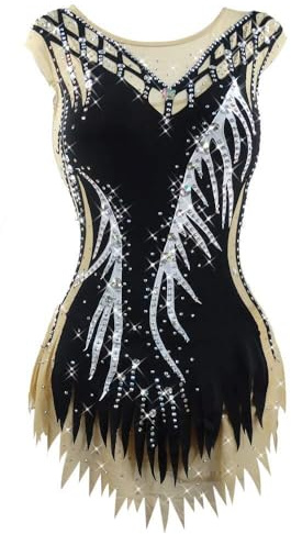 LIUHUO Rhythmic Gymnastic Clubs Leotards Teens Women Tank Leotards Team Sports Gymnastics Wear