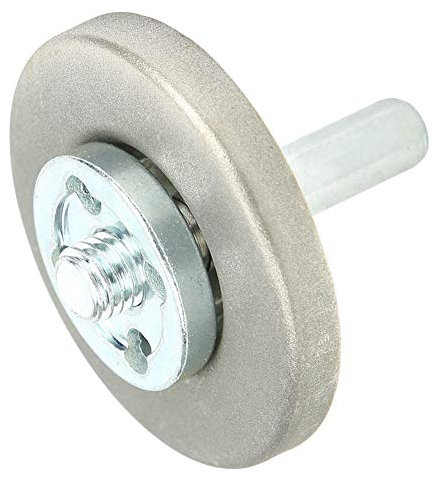 High Hardness Grinding Sharpening Stone, 5.6cm Diameter Wheel Knife Sharpeners for Planing Tool Drill Scissor Kitchen Home Use 180 Mesh Stone Scissor180 Grit (600 Grit)