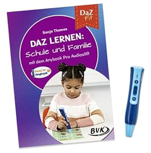 Starterset Anybook Pro – M768 - mit DaZ Arbeitsheft Lernen Schule und Familie vom BVK Verlag inkl. Jahreslizenz