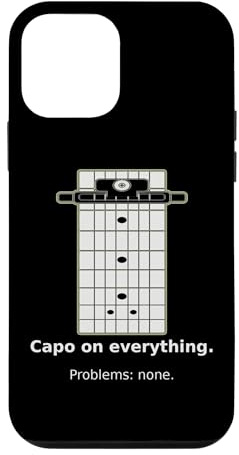 Custodia per iPhone 12 mini Capotasto per chitarrista acustico