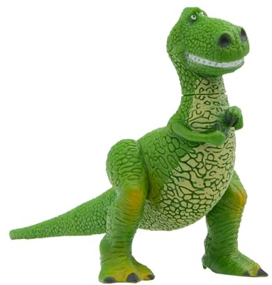 Bullyland 12764 – Leksaksfigur Rex från Disney Pixar Toy Story, ca 7,5 cm, detaljerad, perfekt som en liten gåva för barn från 3 år