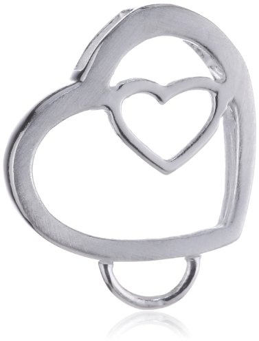 Pasionista damer charm-hänge 925 sterlingsilver hjärta 604848, Sterlingsilver