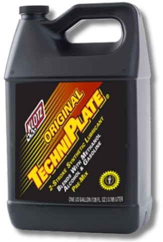 Klotz Original TechniPlate Synthetic Pre-Mix Oil for 2-Stroke Engines – 1 Gallon KL-205