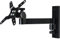 SpeaKa Professional SP-6456756 1fach Monitor-Wandhalterung 33,0 cm (13) - 76,2 cm (30) Schwarz Neigbar, Schwenkbar