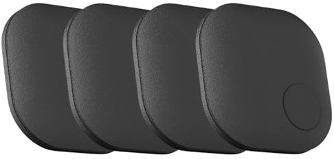 Nutale Air Trova Oggetti Tag Caffè 4Pcs - Solo IOS - Localizzatore di oggetti Bluetooth Tracker Collega iPhone Per Ritrovare un Oggetto Ritrovare Chiave portafoglio Chiave Casa Macchina