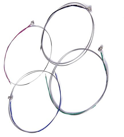 Toyvian 3/4 4/4 Violinsaite Gdae Stahlkern Mit Kugelende Nickelumwicklung Klarer Klang Ersatzsaiten Für Geige