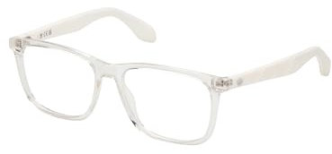 adidas Originals Brillengestell (Model OR5076) für Herren, Tropfen, gefertigt aus Kunststoff (inklusive Brillenetui)