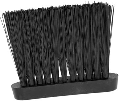 DECORNIJIA Cepillo Para Limpiar Chimeneas De Europeo Con Cabezal De Repuesto y Mini Recogedor Para Barrer Polvo y Ceniza Chimeneas De Leña El Hogar