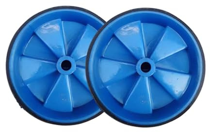 predolo Rotelle per Bici da Bambino, Ricambio Silenzioso, Supporto Moderno per Ruote Posteriori da 12 a 20 Pollici, Blu