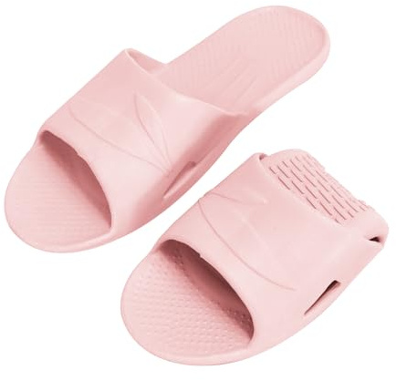 EQLEF Pantoufles D'hôtel, Plastique Portable Chaussons Voyage Antidérapant Chaussons L'hôtel Salle