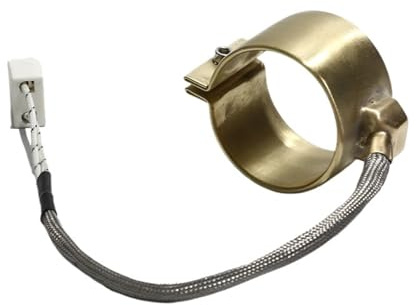 Sealed Copper Brass Injection Nozzle Heater 220V, 55x30/60mm & 60x40/60mm Heater Coil for Mold Heating(60x60mm 500W)