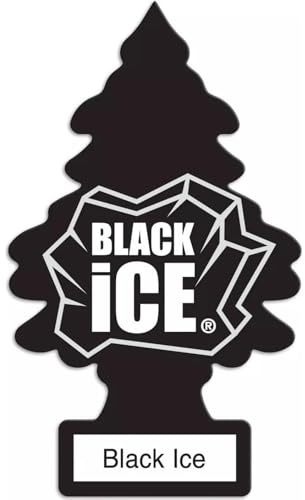 Little Trees U3S-32055 Air Freshner (Black Ice Pk3) by