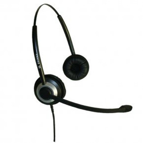 Imtradex BasicLine TB Headset binaural/zweiohrig für Cisco - IP Phone IP 7942G Telefon, kabelgebunden mit NC, ASP und QD-Stecker