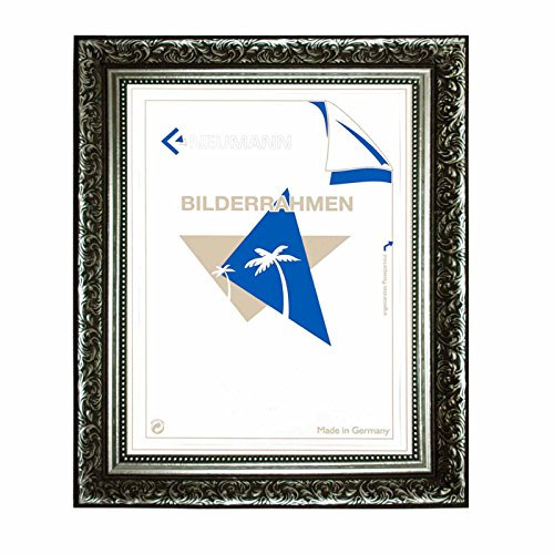 Barockrahmen 10939, ARG Silber verziert, als Wechselrahmen, 40x50 cm