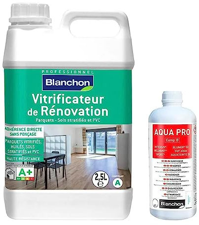 Vitrificateur de rénovation satin 2 composants Kit 2,75L