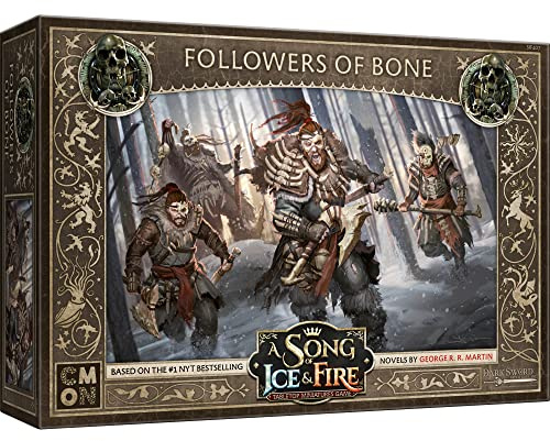 Cool Mini or Not - A Song of Ice and Fire : Free Folk Followers of Bone Unit Expansion - Miniature Game