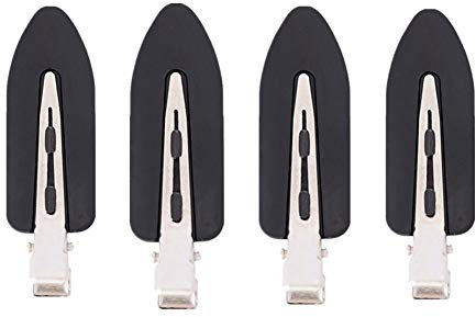 4 piezas de pinzas para el cabello sin doblar las mujeres sin pliegues pasador de pelo rizado pinzas para el peinado y maquillaje accesorios para el cabello
