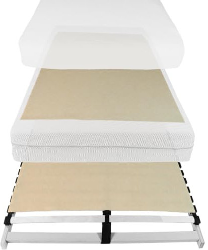 Topper Antirutschmatte für Matratzen 160 x 200 cm Atmungsaktiv rutschfeste Matratzenunterlage für Boxspringbetten statt Ritzenfüller gegen Besucherritze Antirutsch Unterlage Fixierung ohne Spanngurt
