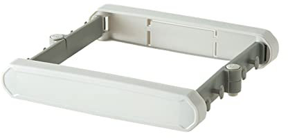 Qukaim Support de sac poubelle pliable en plastique pour poubelle, support mural pour sac poubelle