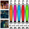 RIRIDAMAI LED Blinklicht Schulranzen USB Aufladbar,5 Stück LED Kinder Sicherheitslicht,3 Licht Modi Reflektierende Lichtband,Reflektor Anhänger,Beleuchtung für Tornister Schulranzen Rucksack Joggen