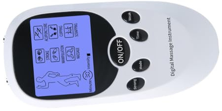 Mipcase Appareil de Massage Corporel Électrique Mini Multifonction Massage Musculaire par Impulsions Soulagement Dos Épaules Jambes Stimulation Circulation et