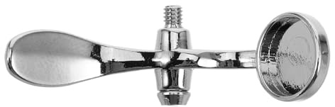 GLEAVI Wind Instruments Accessory Assembly Trumpet Water Key Spit Valve Screw Silver Easy Installation Fastening Replacement Part for Trumpet Repair