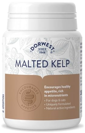 Dorwest Herbs Malted Kelp Tablets for Dogs and Cats 100 Tablets
