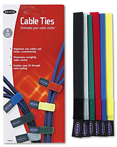 Belkin Cable Clips, 6 Pack