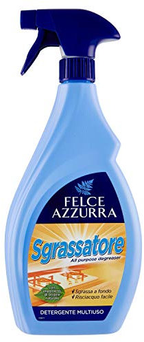 Felce Azzurra - Detergente Multiuso Sgrassatore Cucina Spray Profumato Classico, Pulizia Casa e Ogni Superficie, Brillantezza senza Aloni e Risciacquo Veloce con Ingredienti di Origine Naturale, 750ml