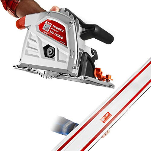 Holzmann TAS 165 PRO - Sierra de inmersión en maletín + guía FS 1500 (150 cm)