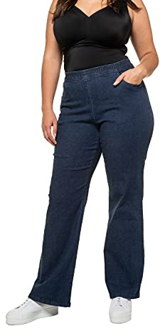 Ulla Popken Marlene Denim, Mary Jeans, Blu Scuro, 66