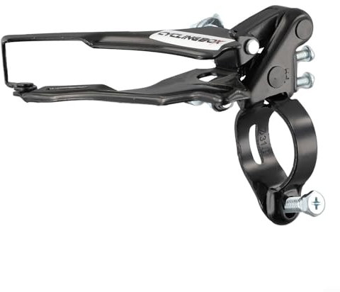 Umwerfer Mountainbike-Getrieberegler und praktisches Design, Aluminiumlegierung und Karbonstahl, kompakte Größe 10 x 10 x 8, 5 cm, leicht, 136 g